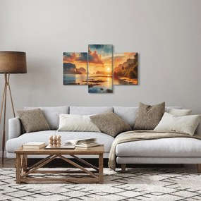 Obraz - Pohľad z pláže (90x60 cm)