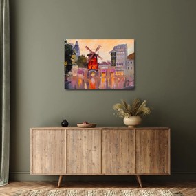 Obraz - Moulin rouge, Paríž, Francúzsko (70x50 cm)