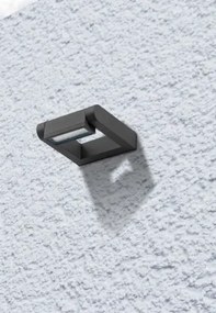 LED vonkajšie nástenné osvetlenie Frame tmavá sivé