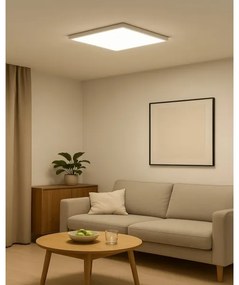 LED stropné svietidlo LED/40W/230V 3000/4000/6500K 50x50 cm biele