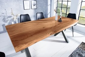 Jedálenský stôl Mammut X 160cm agát 35mm HONEY »