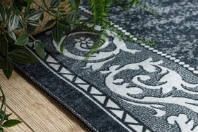 Protišmykový behúň LOTUS ROMANTIC 60980 sivý