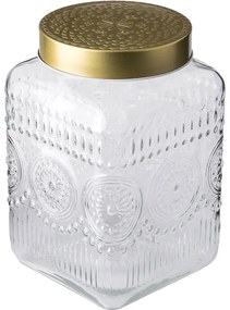 Altom Súprava sklenených dóz so zlatým vekom Daisy 2,2 l, 4 ks, 2,2 l