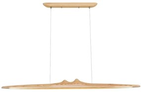 LED Luster na lanku LED/22W/230V 4000K 120 cm jaseň/masív