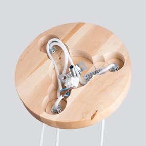 Sollux SL.1391 - Luster na lanku PEKKA 3xG9/8W/230V biela