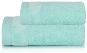Set uterák a osuška Vito Tyrkysový 50x90 + 70x140 cm – 550 gsm, luxusné uteráky, reliéfna bordúra