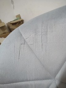 AKCIA Svetlosivé kancelárske kreslo AVOLA VELVET II. akosť