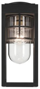 Kichler KL-HONE-S-BKT - Vonkajšie nástenné svietidlo HONE S 1xE27/60W/230V IP44