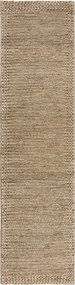Behúň Drew Braid Border Natural, 60x230, béžová, chodba / predsieň, Flair Rugs