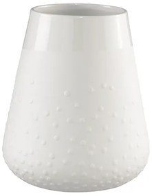 Räder Biela porcelánová váza DOTS