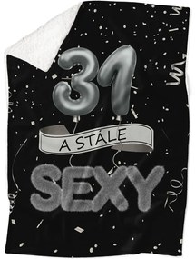 Deka Stále sexy – Čierna (vek: 31, Podšitie baránkom: ÁNO)