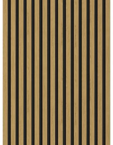 Mexen Lam-F, akustické stenové lamely 275 × 31,5 cm, filc 6 mm, dub jantárový, S105-275317-2812-073