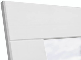 PROXIMA.store - Rustikálne zrkadlo na stenu 47x130 - BELLUNO ELEGANTE FARBA: biela