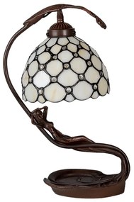 Tiffany lampa LADY AKT HIVE PEARL 20*40