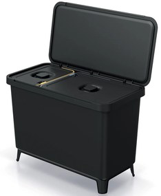 Odpadkový kôš na triedený odpad NKS45W2 33 l - čierna