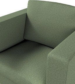 Poťah na kreslo Karlanda, krátky farba produktu zelená látka zapletaná