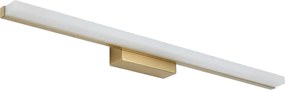 Toolight Toolight, LED nástenné svietidlo 80cm, 13W, 4000K, 1000lm, APP1853-1W, zlatá matná, OSW-66007