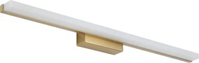 Toolight Toolight, LED nástenné svietidlo 80cm, 13W, 4000K, 1000lm, APP1853-1W, zlatá matná, OSW-66007
