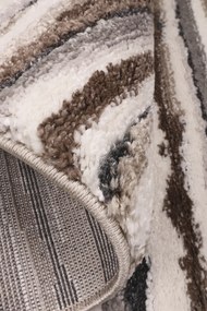 Koberec Bonanza 9202B CREAM/GREY rozmery koberec: 80x150 cm