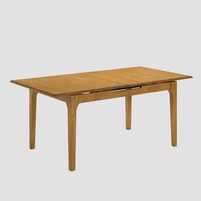 Jedálenský stôl AVELLA z kaučukovníkového dreva rozkladací 718526