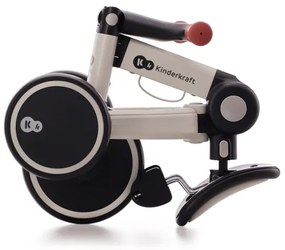 KINDERKRAFT - Detské odrážadlo 3v1 4TRIKE šedá