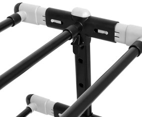 Botník DIANA 4 úrovne, čierny