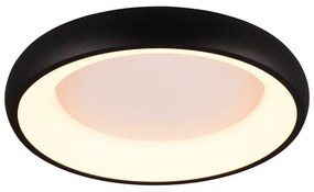 Čierne LED stmievateľné stropné svietidlo Cardona – Trio