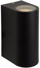 Lucide 27863/02/30 - Vonkajšie nástenné svietidlo BOOGY 2xGU10/5W/230V IP44