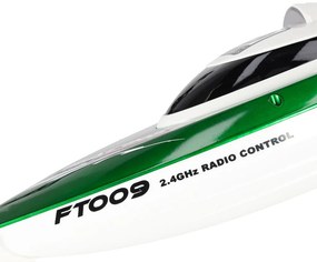 KIK RC motorový čln FT009 zelený – diaľkovo ovládaný, rýchlosť až 30 km/h