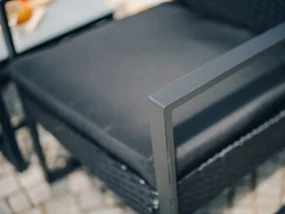 Čierny záhradný set JARDINES