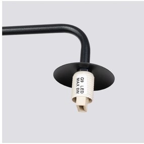 Čierno-biele nástenné svietidlo Beam – Nice Lamps