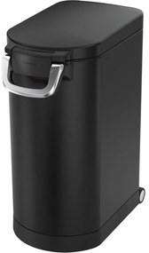 Simplehuman Kontajner na suché krmivo s poistkou 30 l, čierna mat, 30 l