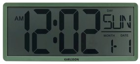 Karlsson 6020GR digitálne hodiny sivá, 35 cm