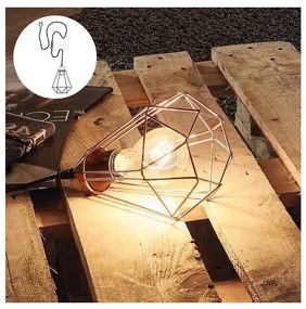 Eglo 94197 - Stolné svietidlo do zásuvky TARBES 1xE27/60W/230V