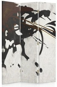 Gario Paraván Diagonálne škvrny Rozmery: 110 x 170 cm, Prevedenie: Klasický paraván