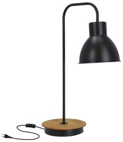 Candellux VARIO Stolná lampa 1X60W E27 BLACK 41-73488