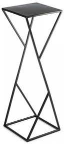 Stojan na kvetiny LOFT I čierny 70 cm