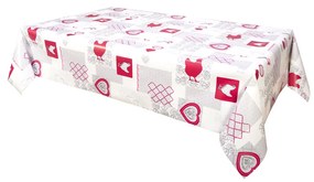 Obrusy Habitable  AUDREY - ROUGE - 140X250 CM