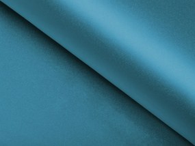 Biante Saténový oválny obrus polyesterový Satén LUX-033 Petrolejovo modrý 140x160 cm