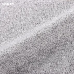 Svetlosivá rozkladacia rohová pohovka Miuform Scandic Lagom, pravý roh