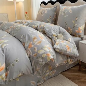 Obliečky z mikrovlákna MISTLEAF sivé Rozmer obliečky: 70 x 80 cm | 140 x 200 cm