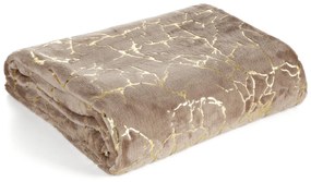 DEKA GLAMO 200X150 CM BÉŽOVÁ