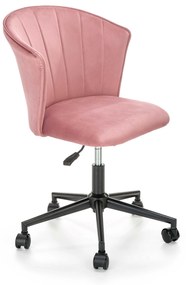 Kancelárska stolička Pawlett (ružová). Vlastná spoľahlivá doprava až k Vám domov. 1039612