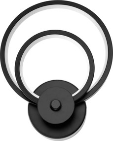 Toolight Toolight, LED nástenné svietidlo APP1042-W, čierna, OSW-03622