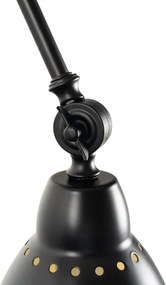 BRILAGI - Nástenná lampa QUILL 1xE27/40W/230V 83 cm čierna