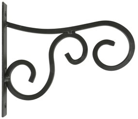 Kovový držiak na kvetináč Irma, 18,5x21 cm, čierna