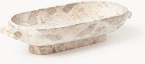 Dekoračná mramorová miska Fossil, Š 46 cm