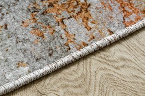 Dywany Łuszczów, Kusový koberec Miro 51463.802 Abstraction grey/gold, 160x220, viacfarebná, kuchyňa