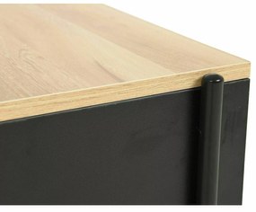 Konferenčný stolík s doskou v dekore dub KARINA B 40x40
