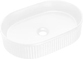 Koupelnová sestava Nova White 80 cm se skříňkami a umyvadlem bílá/dub evoke